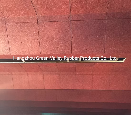 사격장용 탄도 연동 고무 블록